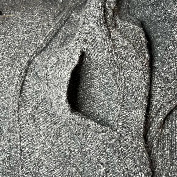 NWT prAna Delaney Duster Coal Sweater Women's Size M - Picture 9 of 9